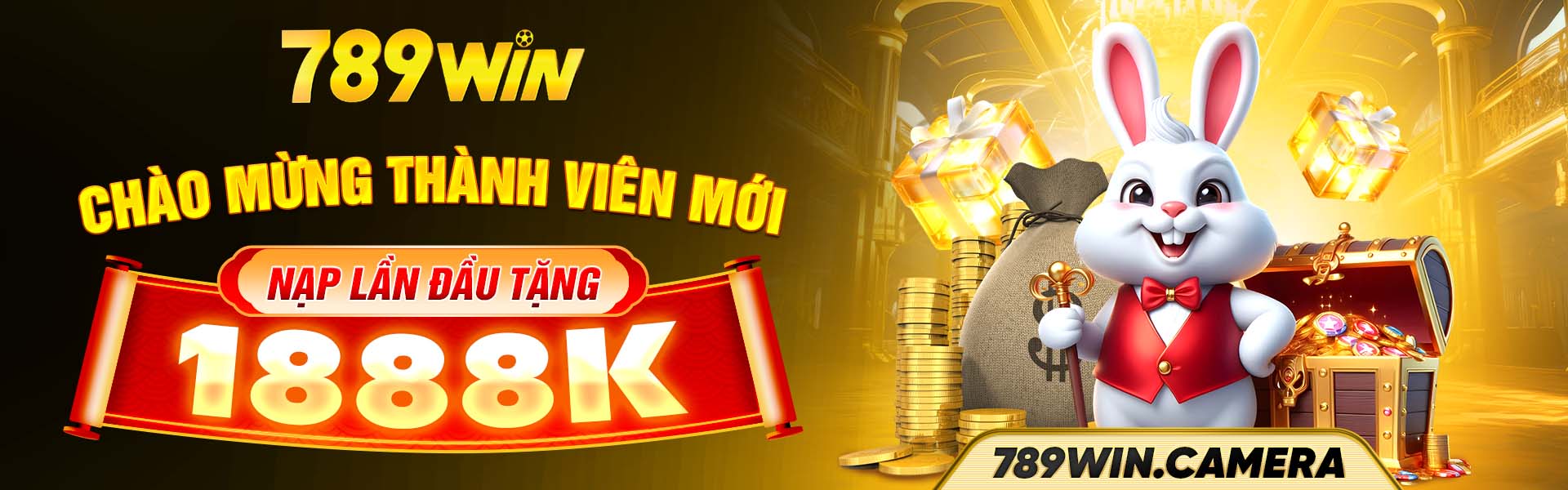 Banner chào mừng thành viên mới 789win